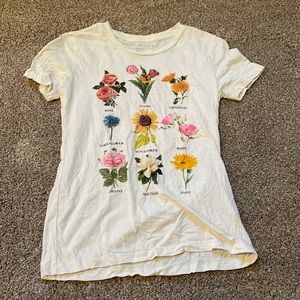 Floral tee